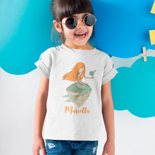 Camiseta Cumpleaños de la sirena cutánea