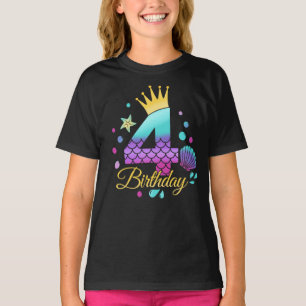Camiseta Cumpleaños de la Sirenita