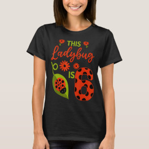 Camiseta Cumpleaños De Ladybug Esta Pareja De Ladybug Tiene