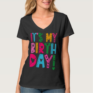 Camiseta Cumpleaños de las Chicas adolescentes