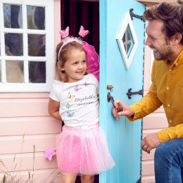 Camiseta Cumpleaños de las Mariposas Coloridas