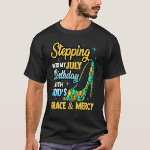 Camiseta Cumpleaños de las mujeres tacón alto zapato Grace