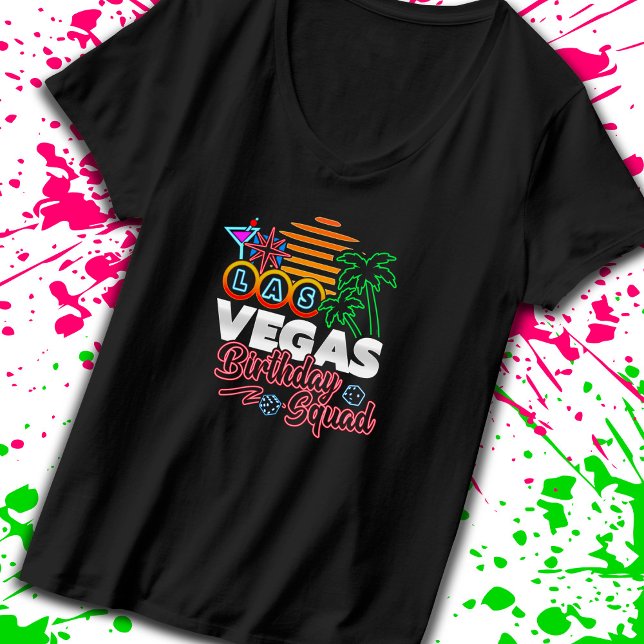 Camiseta Cumpleaños de Las Vegas (Subido por el creador)