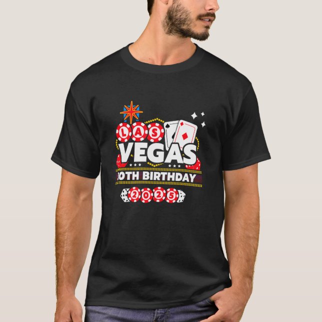 Camiseta Cumpleaños de Las Vegas 30 cumpleaños Cumpleaños d (Anverso)