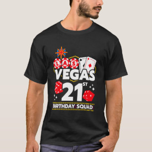 Camiseta Cumpleaños de Las Vegas - Cumpleaños 21 de Las Veg