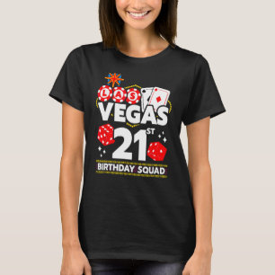 Camiseta Cumpleaños de Las Vegas - Cumpleaños 21 de Las Veg