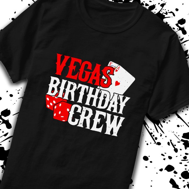 Camiseta Cumpleaños de Las Vegas - Fiesta en el equipo de c (Subido por el creador)