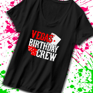 Camiseta Cumpleaños de Las Vegas - Fiesta en el equipo de c