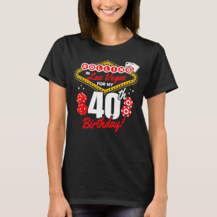 Camiseta Cumpleaños de Las Vegas - Rolling en Las Vegas - 4