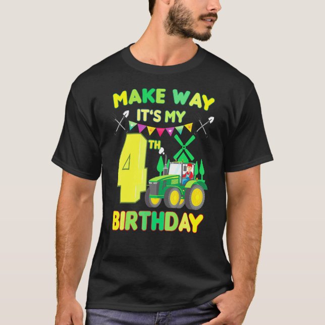 Camiseta Cumpleaños de los Agricultores Infantiles es mi cu (Anverso)
