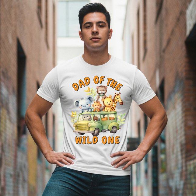 Camiseta Cumpleaños de los animales salvajes de safari (Subido por el creador)