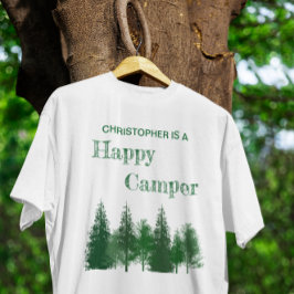 Camiseta Cumpleaños de los Árboles de Woodland