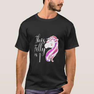 Camiseta Cumpleaños de los Caballos Pony Riding Temática St