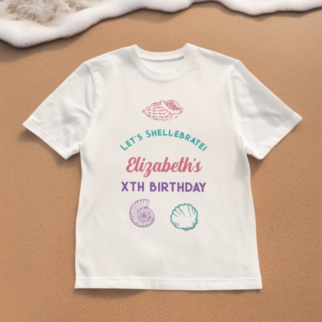 Camiseta Cumpleaños de los Chicas de las conchas marinas (Subido por el creador)
