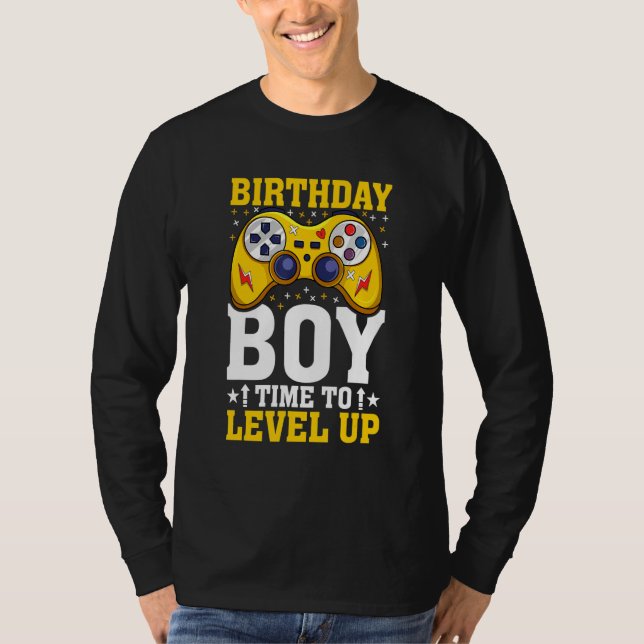 Camiseta Cumpleaños de los chicos (Anverso)