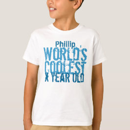 Camiseta Cumpleaños de los niños de cualquier año V04