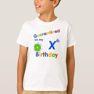 Camiseta Cumpleaños de los Niños en Cuarentena