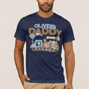 Camiseta Cumpleaños de los padres de los motores de trenes 