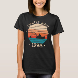 Camiseta Cumpleaños de los pescadores de 1998