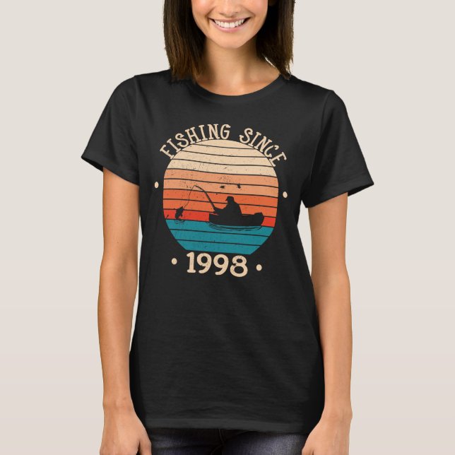 Camiseta Cumpleaños de los pescadores de 1998 (Anverso)