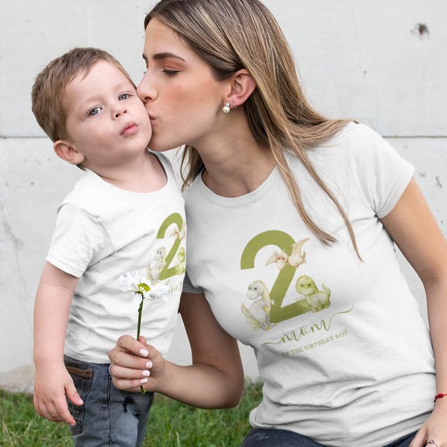 Camiseta Cumpleaños de mamá dinosaurio (Subido por el creador)