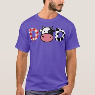 Camiseta Cumpleaños de mamá o papá de vaca, fiesta de cumpl