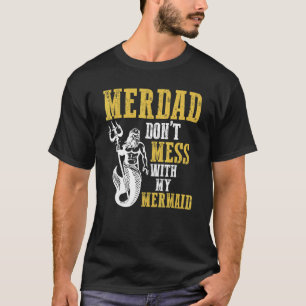 Camiseta Cumpleaños de Merdad Mermaid Security
