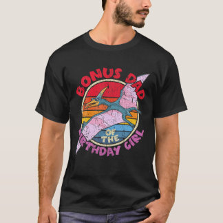 Camiseta Cumpleaños de niña I Bono Papá I Pterodáctilo I F