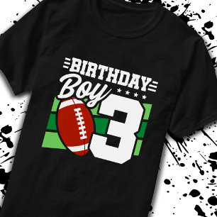Camiseta Cumpleaños de niño de 3 años tercer cumpleaños