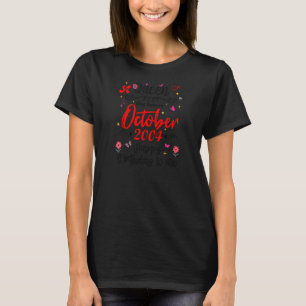 Camiseta Cumpleaños de octubre nació una reina en octubre d