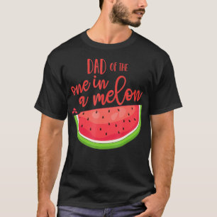 Camiseta Cumpleaños de papá en melón de Melón Niño G