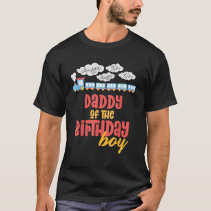 Camiseta Cumpleaños de papá Niño Tren Estoy 2 Dos años Cump