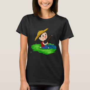 Camiseta Cumpleaños de pesca Niño 1er Cumpleaños Tema de pe