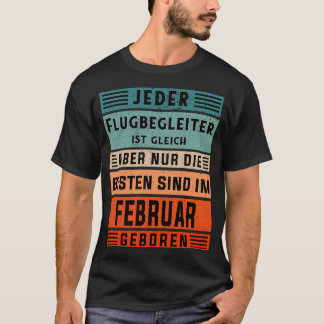 Camiseta Cumpleaños de pilotos azafatas de vuelo nacidas en