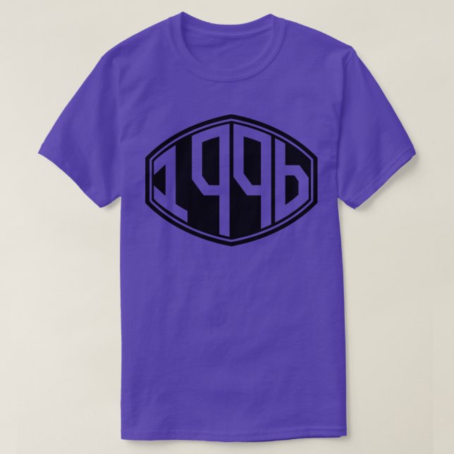 Camiseta Cumpleaños de Retro Hipster 1996 (Diseño del anverso)