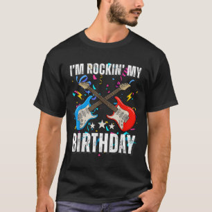 Camiseta Cumpleaños de rock de 11 años Cumpleaños de músico