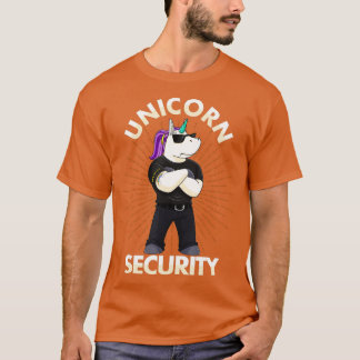 Camiseta Cumpleaños de seguridad de Unicornio hombres regal