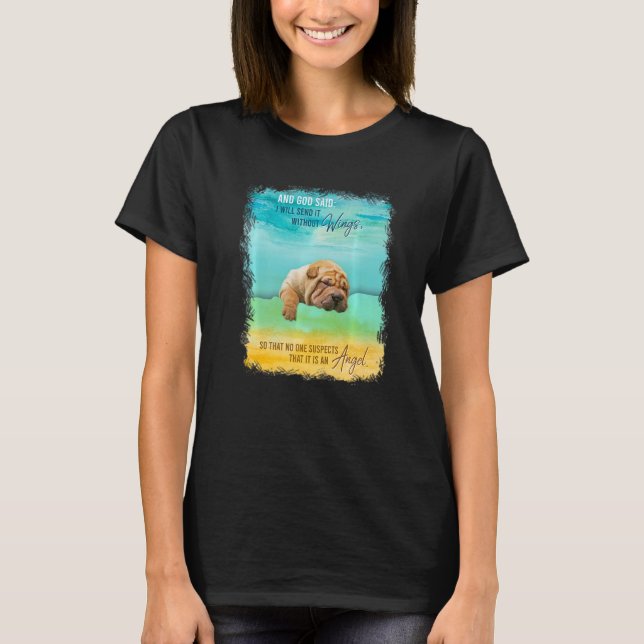 Camiseta Cumpleaños De Shar Pei Para Niños Adolescentes Adu (Anverso)