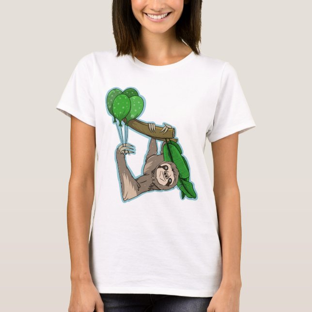 Camiseta Cumpleaños de Sloth (Anverso)