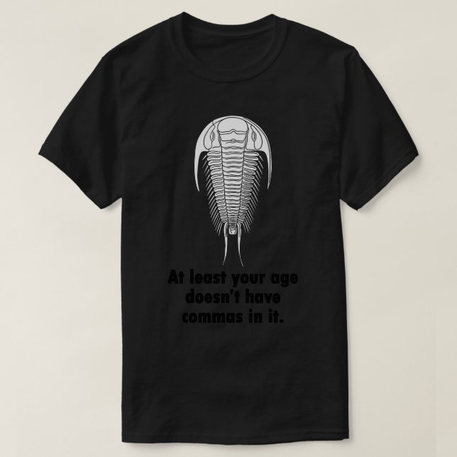 Camiseta Cumpleaños de Trilobite 6 (Diseño del anverso)
