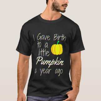 Camiseta Cumpleaños de un año Halloween Calabaza Mamá regal