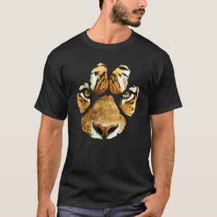 Camiseta Cumpleaños de un niño tema animal a raya del tigre