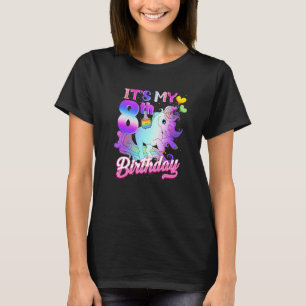 Camiseta Cumpleaños de Unicornio es mi Chica de ropa de cum