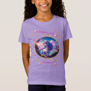 Camiseta Cumpleaños de Unicornio Mágico