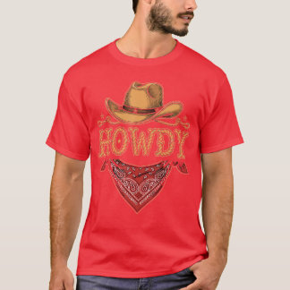 Camiseta Cumpleaños de vaquero occidental, fiesta de cómo e