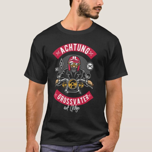 Camiseta Cumpleaños del abuelo de los hombres 2021 - Atenci (Anverso)