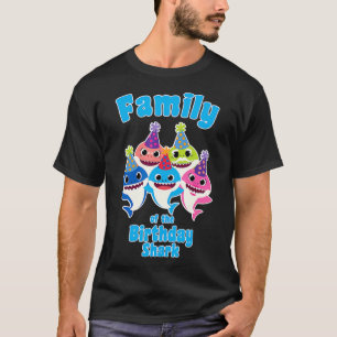 Camiseta Cumpleaños del bebé de tiburón de tiburón coin