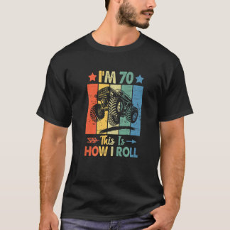 Camiseta Cumpleaños del camionero retro así es como hago el
