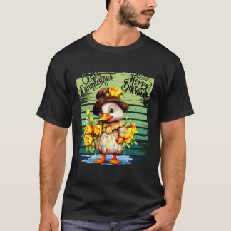 Camiseta Cumpleaños del chica Duckling