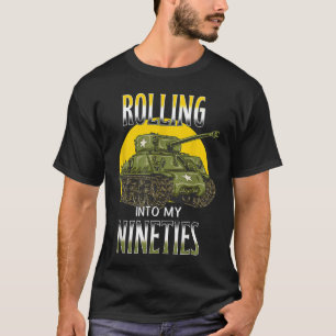 Camiseta Cumpleaños del Comandante del Tanque